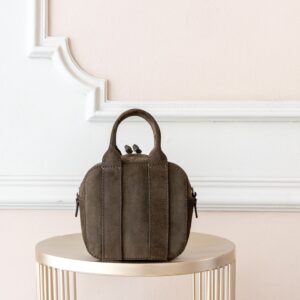 Cubo suede fango Susan Santi