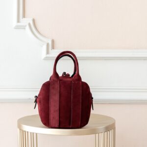 Cubo suede borgogna Susan Santi